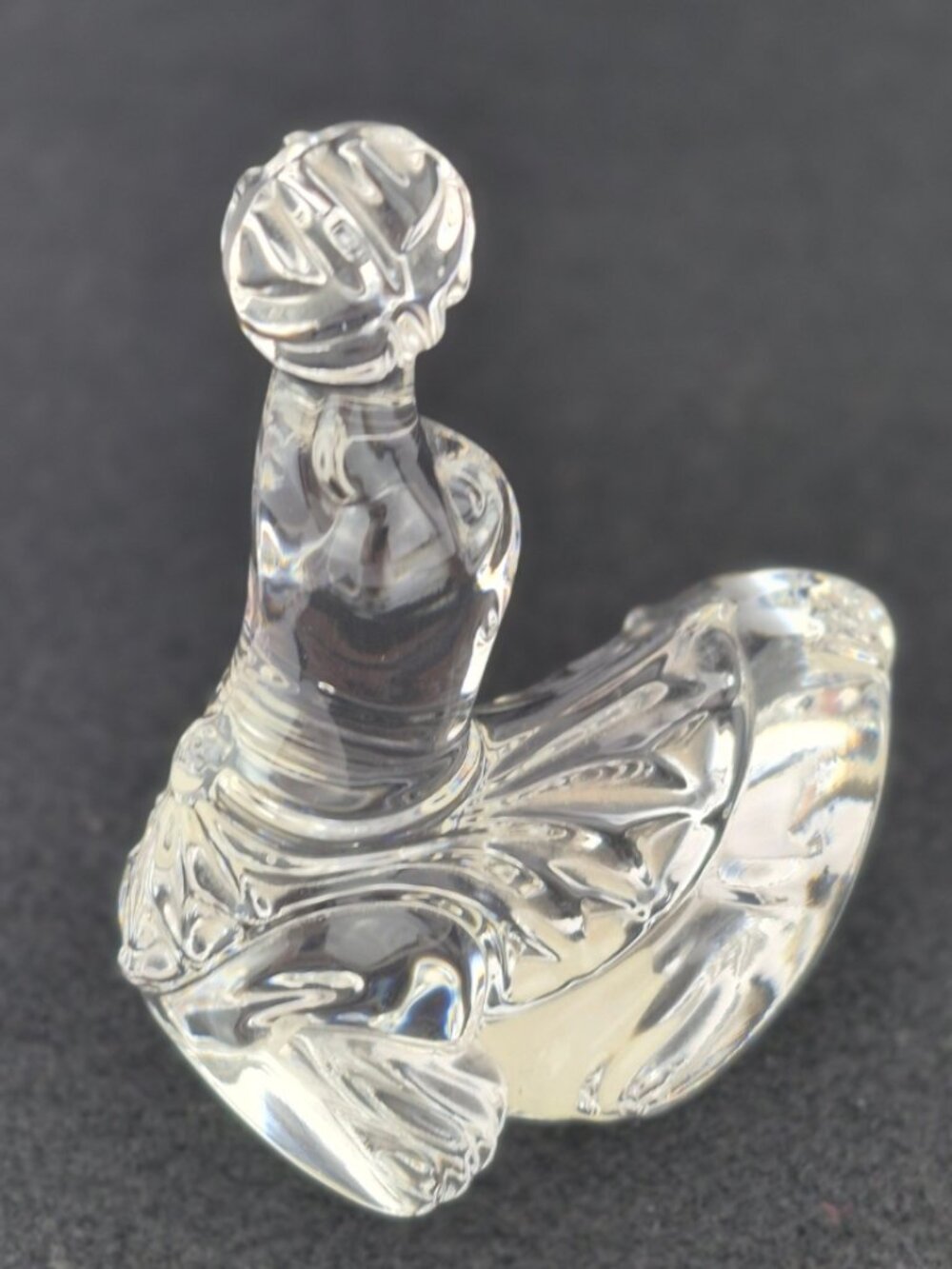 Vintage Princess House 24% Lead Crystal Rocking Seal Circus Seal Figurine